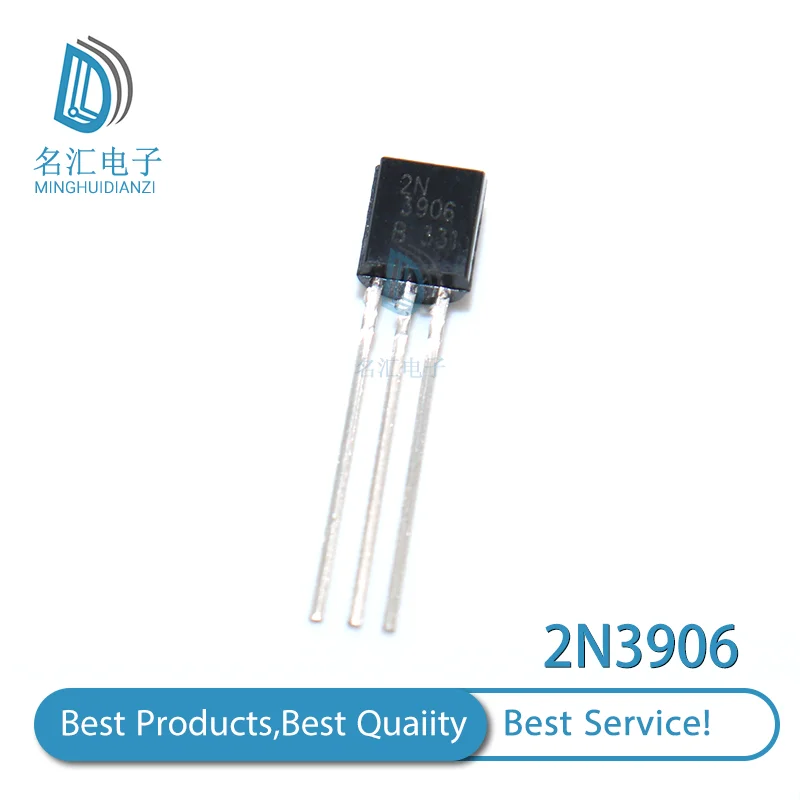 

100 шт. 2N3906 TO-92 3906 TO92 0.2A 40V PNP транзистор