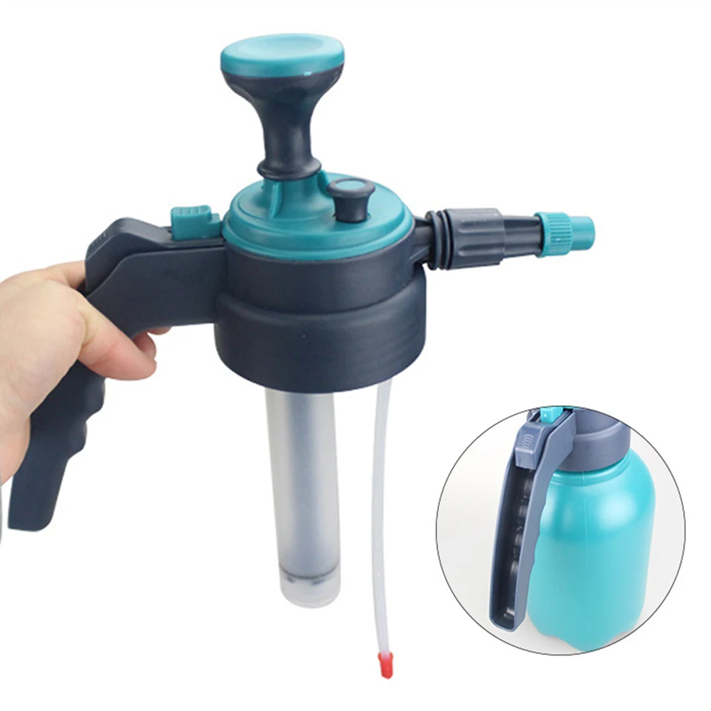 2L Adjustable Hand Pressure Trigger Sprayer Bottle Garden Spray Plant Irrigation Watering Can | Дом и сад