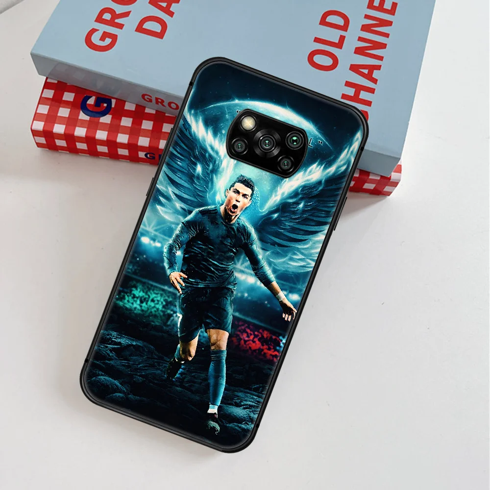 

Cristiano Ronaldo Soccer Football 7 Phone Case For Xiaomi Mi Note 10 A3 9 MAX 3 A2 8 9 Lite Pro Ultra black Back Soft Waterproof