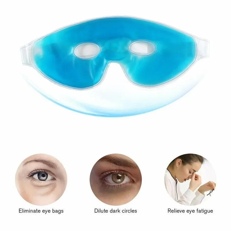 Охлаждающая охлаждающая маска для глаз гелевая Подушечка сна снимает усталость