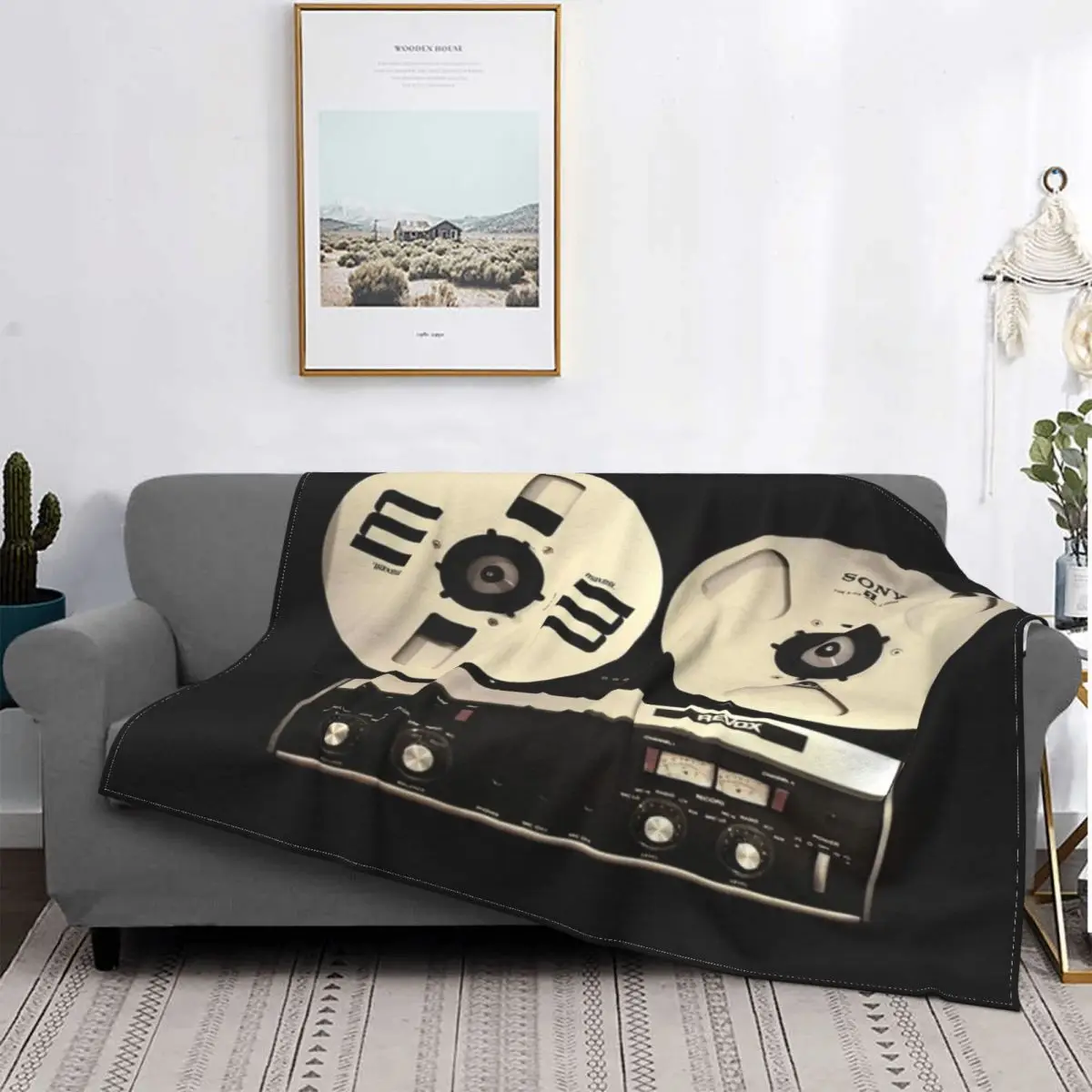 

Revox B 3-colcha a cuadros para hombre, funda para cama, manta de cuadros, manta de Пикник