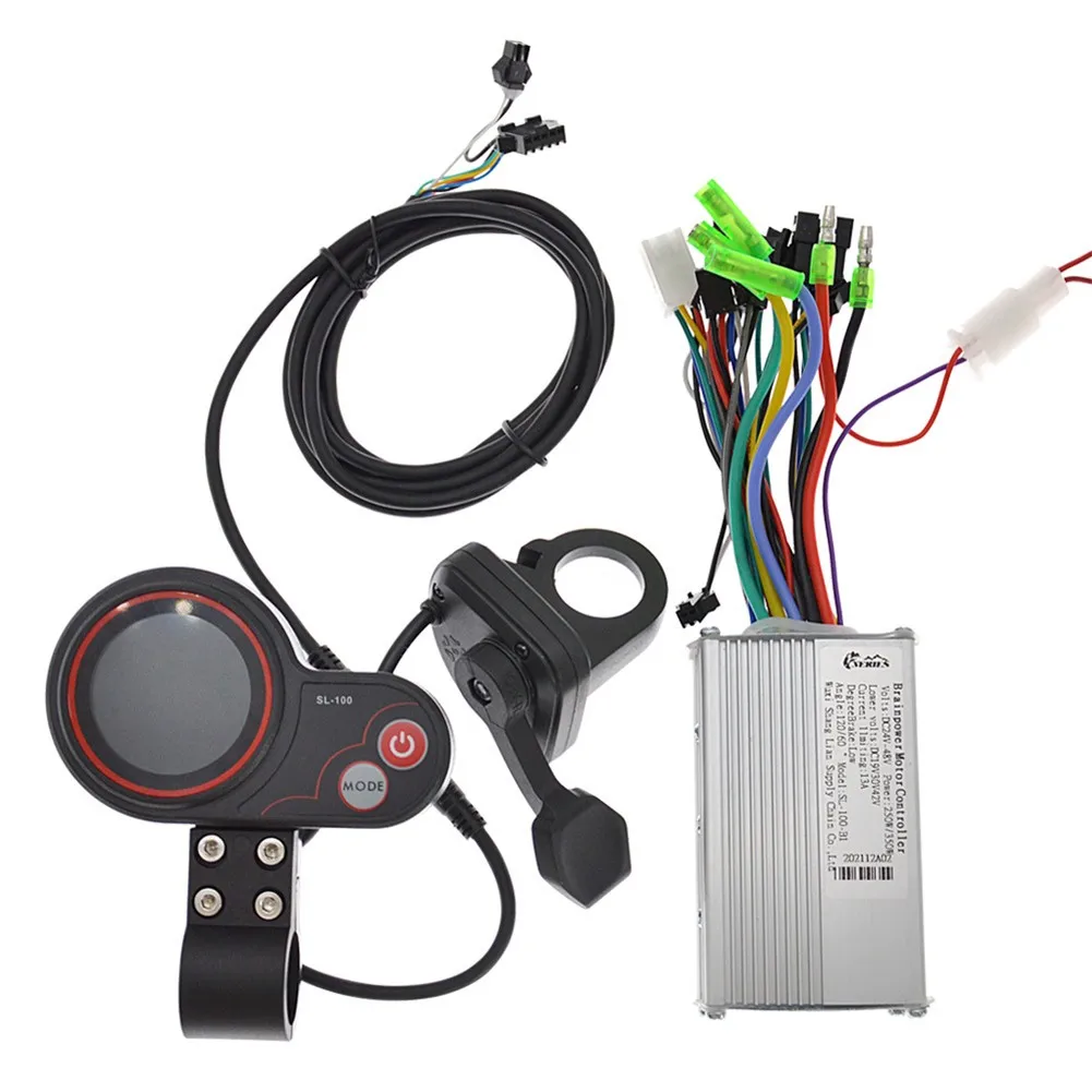 

Контроллер для электровелосипеда, дисплей, дроссельная заслонка для большого пальца, 24 В, 60 в, 250 Вт, 350 Вт, контроллеры для электроскутера, Ко...