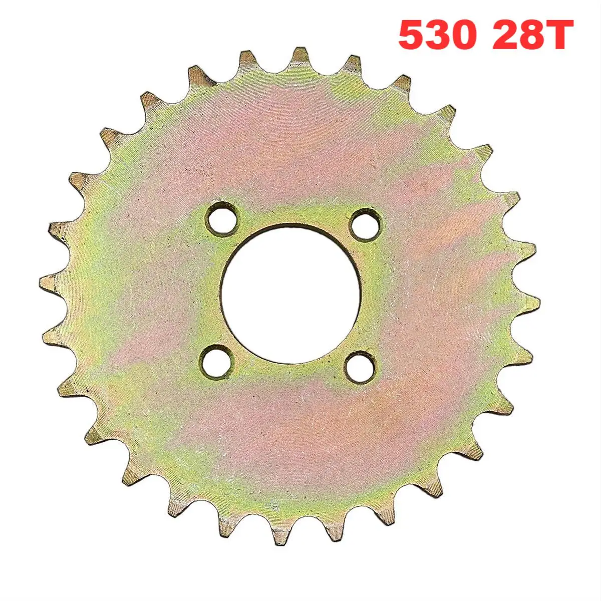 

530 Chains 28T 28Tooth Sprocket Rear Wheel Sprocket For ATV Kart Electric Four-Wheeler Modification Parts