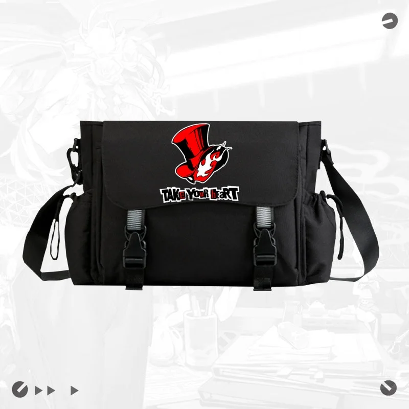 

Anime PERSONA Crossbody Casual Bags School Bag Unisex Messenger Bag Fashion Shoulder Bag