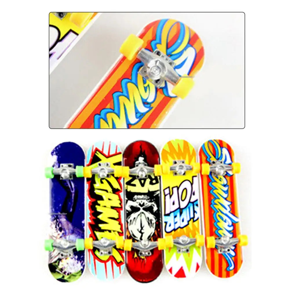 

1 Pcs Cute Party Favor Kids Children Mini Finger Board Fingerboard Alloy Skate Boarding Toys Gift