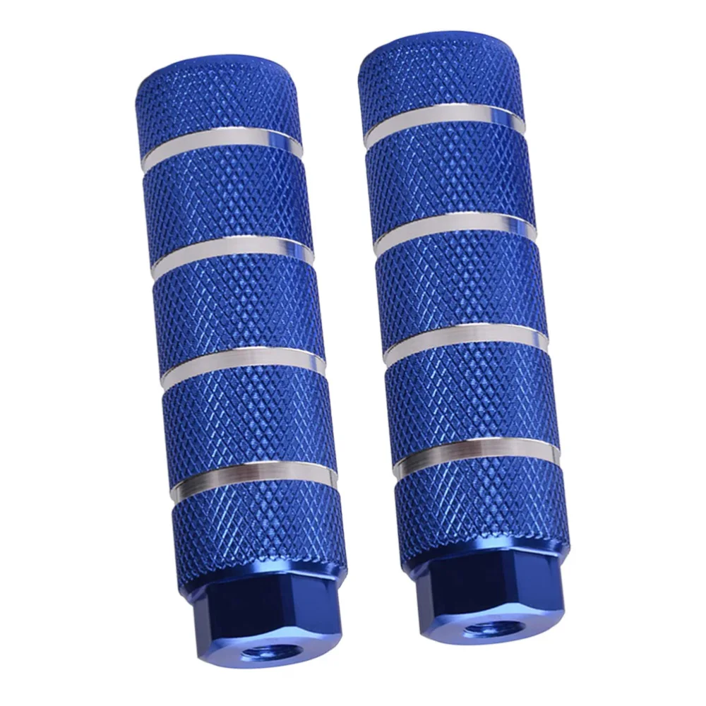 

1 Pair Practical Bike Pedal Back Axle Cylinder Foot Lever Mountain Bike Accessory for Outdoor (Red)