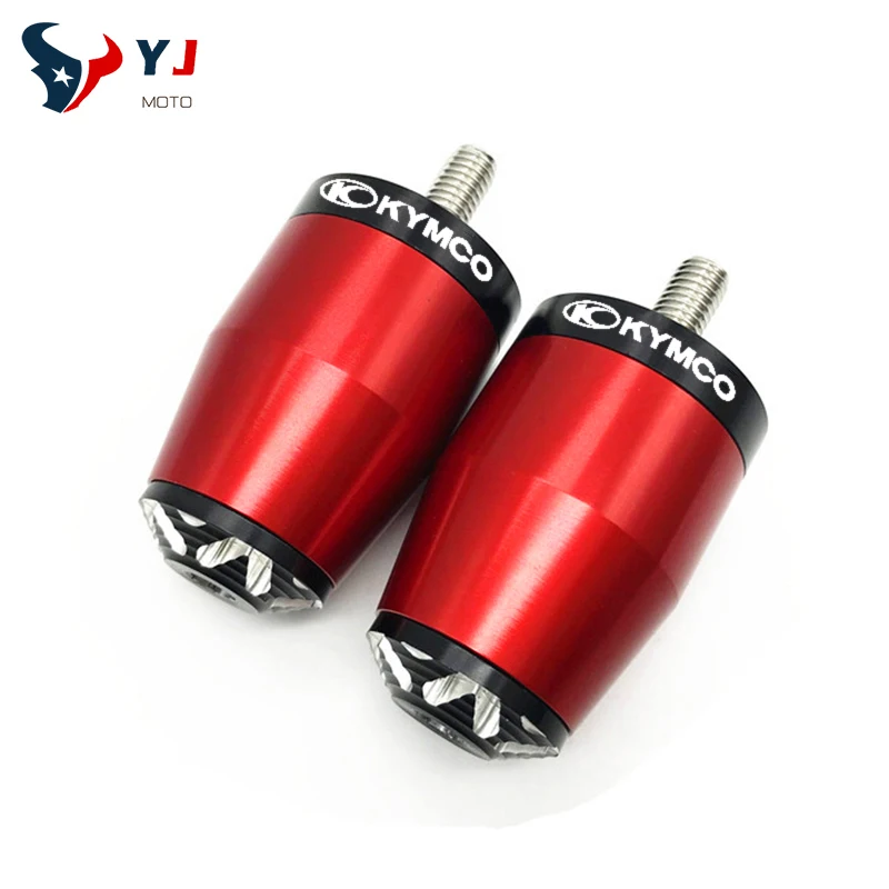 

For KYMCO Xciting 250 300 400 400S 500 Downtown DT 200i 300i 350i 125 200 350 K-xct AK550 Motorcycle CNC Handlebar Grips End