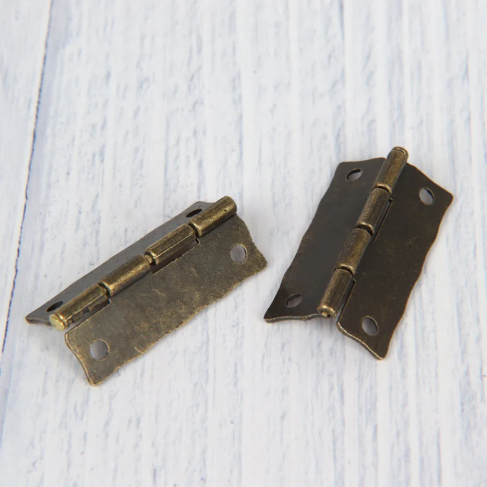 4 шт. бронзовые шарниры в античном стиле для украшения ящика двери шкафа