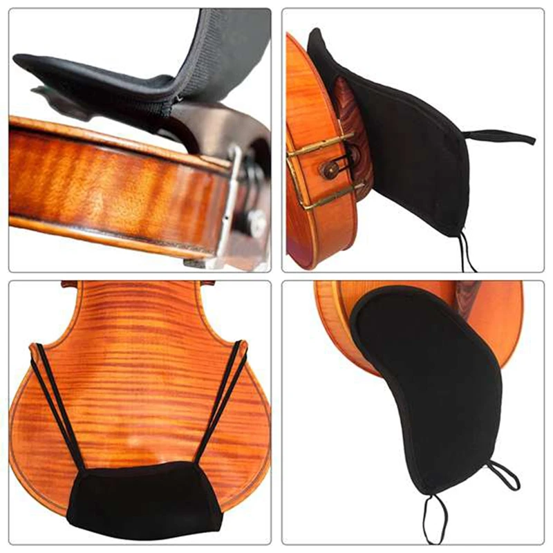 

Violin Chin Shoulder Rest Cotton Soft Cotton Pad Sponge Cover Protector for Violin Musical Instrument Accessorie