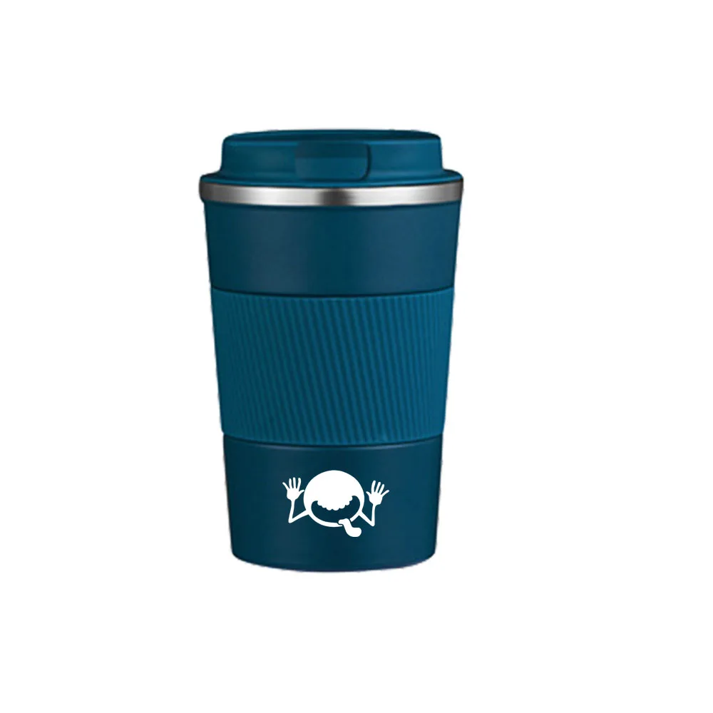 Кофейная кружка из нержавеющей стали с бесплатным логотипом на заказ