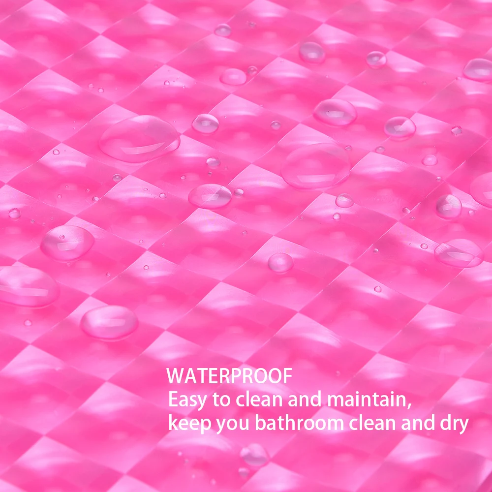 modern transparent waterproof 3d shower curtain bathing sheer for home decoration bathroom accessaries douchegordijn 12 hooks free global shipping