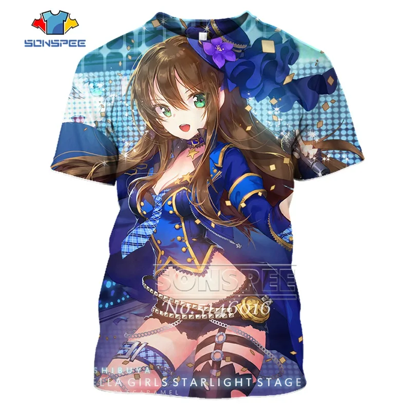 Футболка с 3D принтом в стиле Харадзюку унисекс Повседневная забавная Летняя