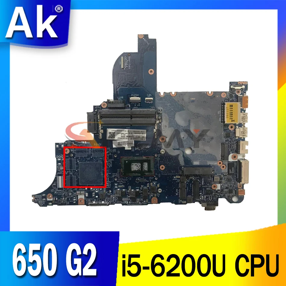 

For HP 640 650 G2 Laptop Motherboard With i5-6200U 840715-001 840715-601 840716-001840716-601 DDR4 MB 100% Tested Fast Ship