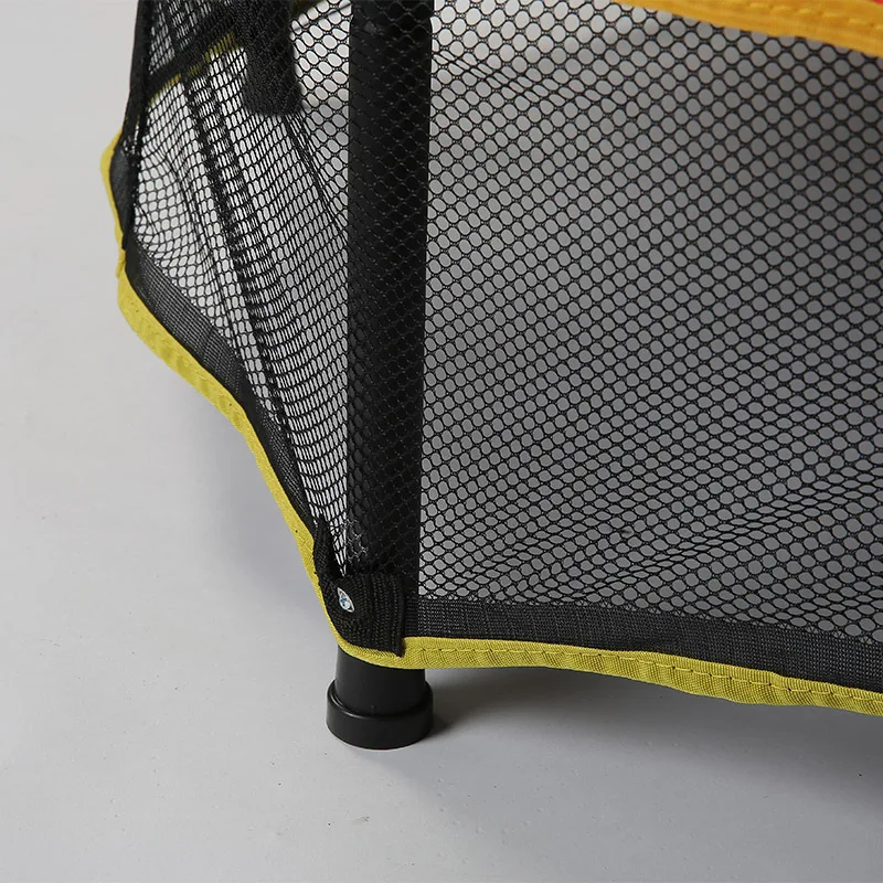 Children Jumping Trampoline Bed with Protective Net Environmental Protection Safety Household Fitness Equipment | Спорт и