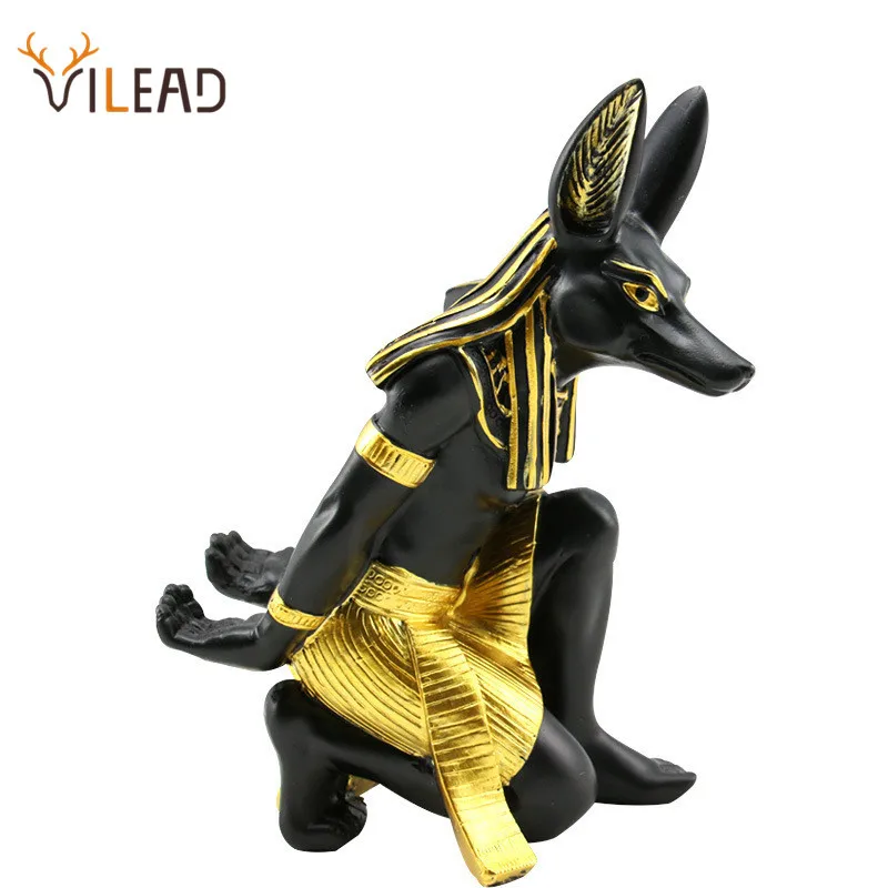 Статуэтка для вина VILEAD Anubis God винтажный держатель с животными креативные
