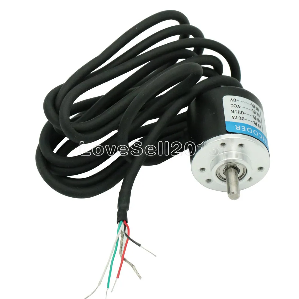 360 P/R 600 кодер DC 5 V 24 360p инкрементный поворотный AB 2 этапа: 6 мм вал костюм для