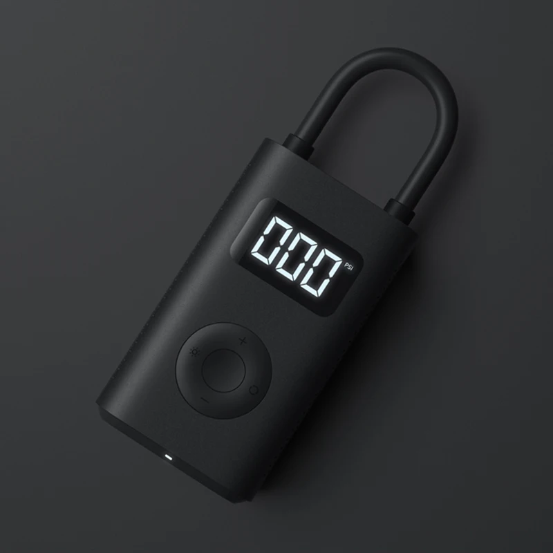 Портативный смарт-датчик давления шин Xiaomi Mijia цифровой электрический насос для