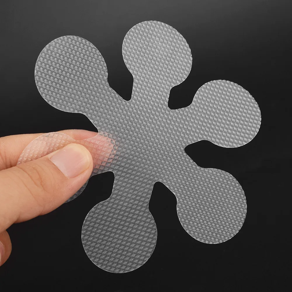 Практичные Нескользящие наклейки для ванной 8 шт. креативные в форме снежинки