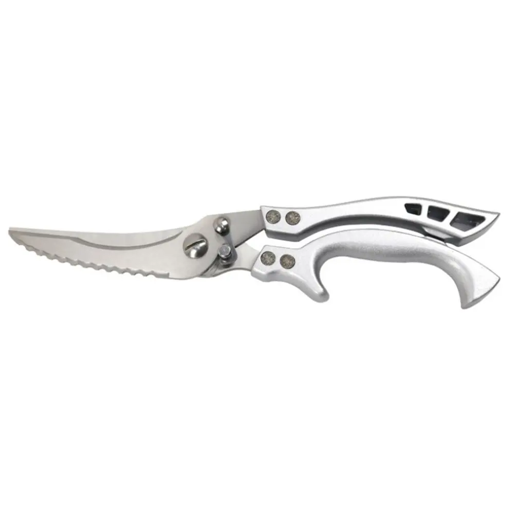 

High Quality Multifunctional Seafood Stainless Steel Powerful Kitchen Scissors Cleaning Delicatessen Kitchen Scissors Supplies
