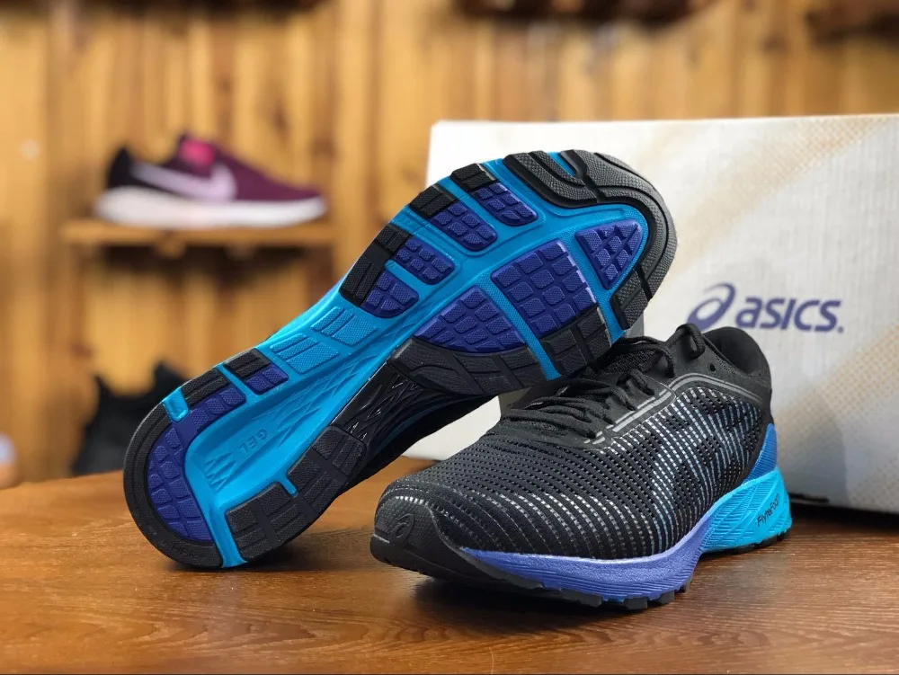 Оригинальные новые аутентичные ASICS DynaFlyte-2 стабильность Мужская обувь ASICS спортивная обувь уличная Walkng бег Tianjiao