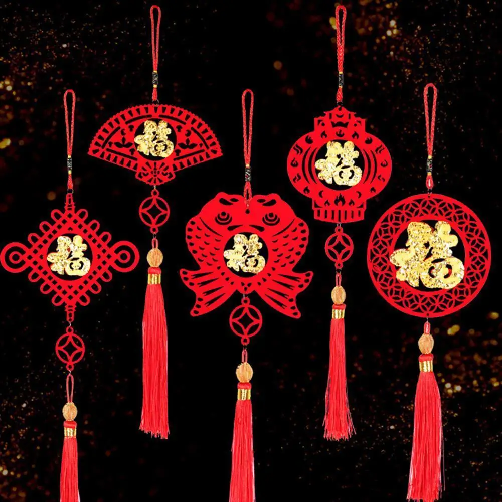 

Chinese New Year Decorations Chinese Knot Lantern Pendants New Year 2022 Spring Festival Decor DIY Christmas Droppings