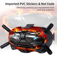 for dji fpv v2 sticker decal skin protective cover for dji goggles fpv drone accessories carbon fiber stickers waterproof sticke