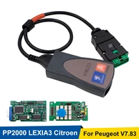 lexia 3 pp2000 v48 v25 xs evolution with diagbox v7 76 software for citroenpeugeot obd2 diagnostic tool auto scanner