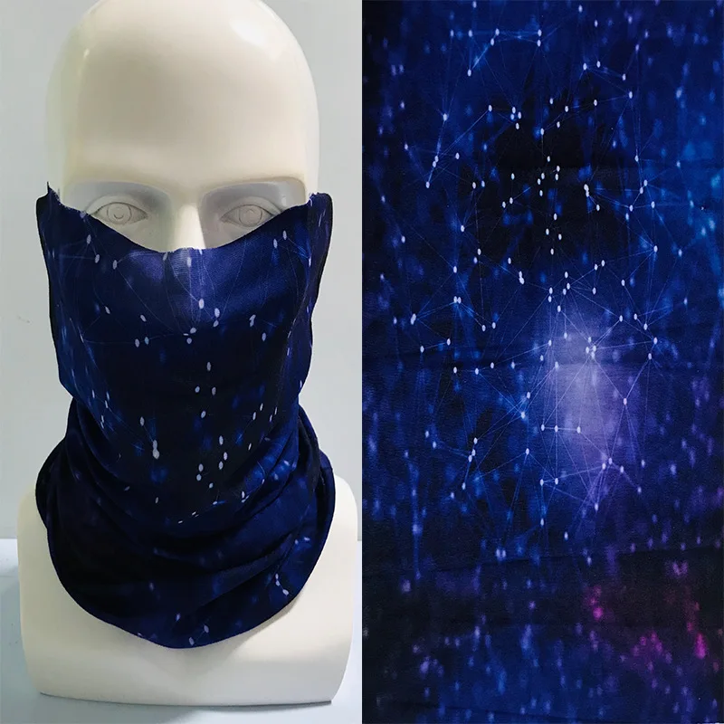 Buffe Galaxy волшебный платок бесшовные Велоспорт одежда для купания с камуфляжным