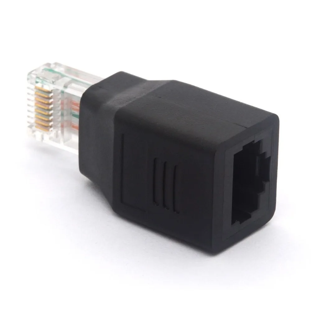 Ethernet-адаптер RJ45 8P8C FTP STP UTP кроссовер Rj45 штырь-гнездо удлинитель локальной сети для