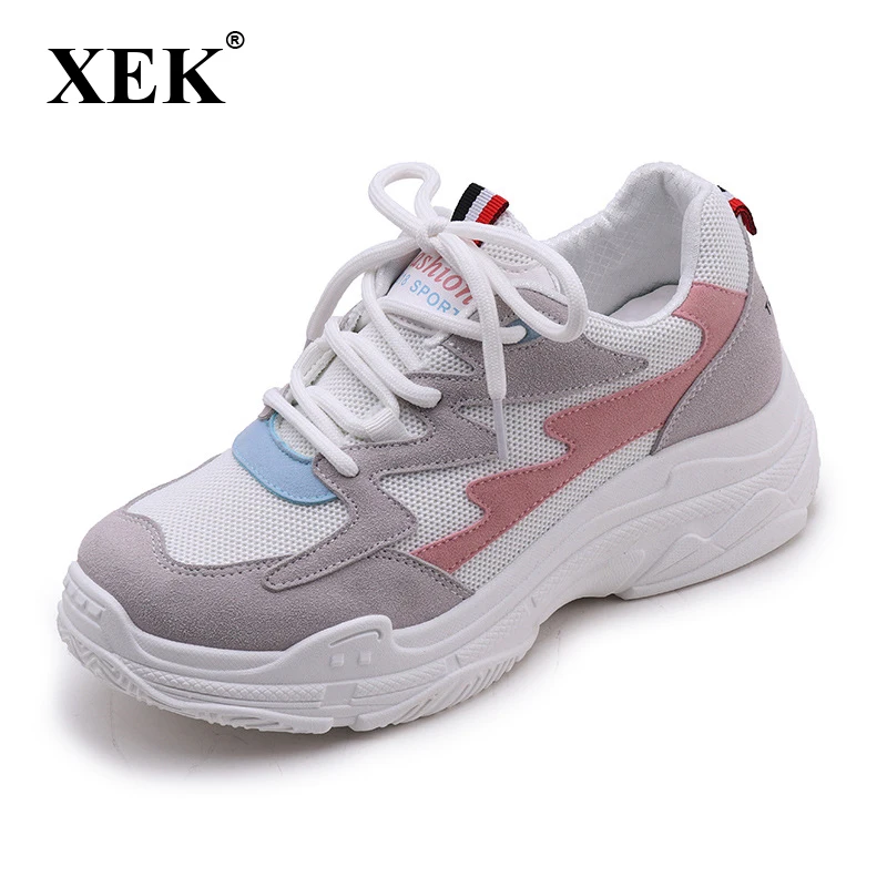 Винтажные модные коренастый кроссовки женские для мужчин папа белые туфли