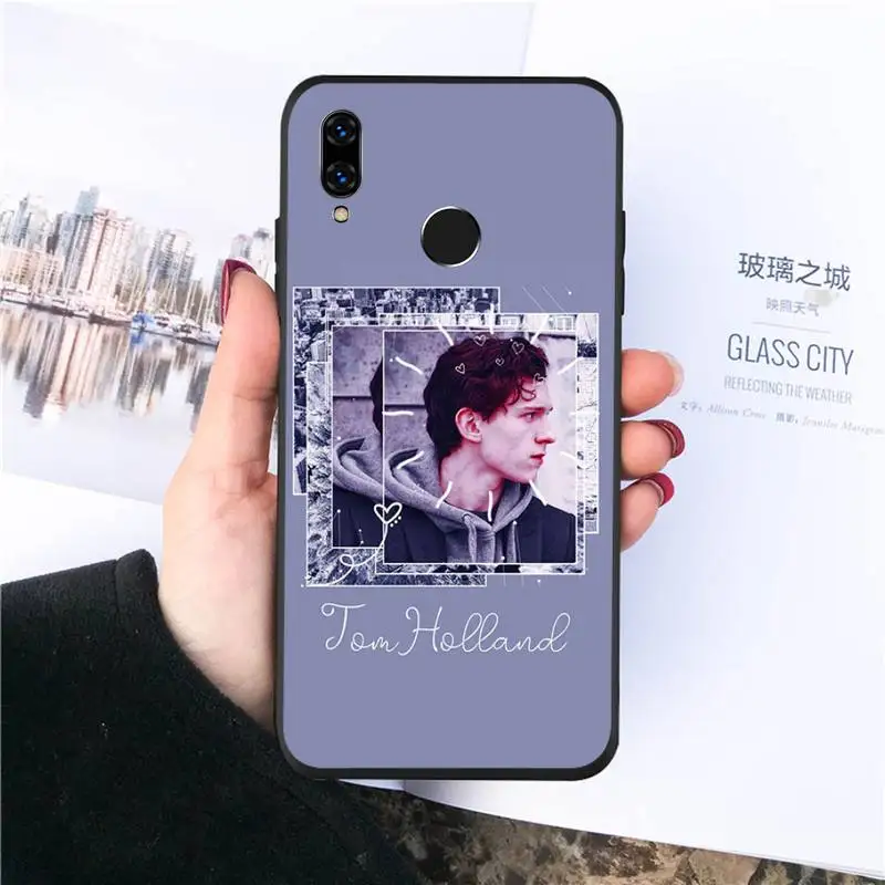 

TOM HOLLAND handsome actor Phone Cases For Huawei honor Mate P 10 20 30 40 Pro 10i 9 10 20 8 x Lite Luxury brand shell