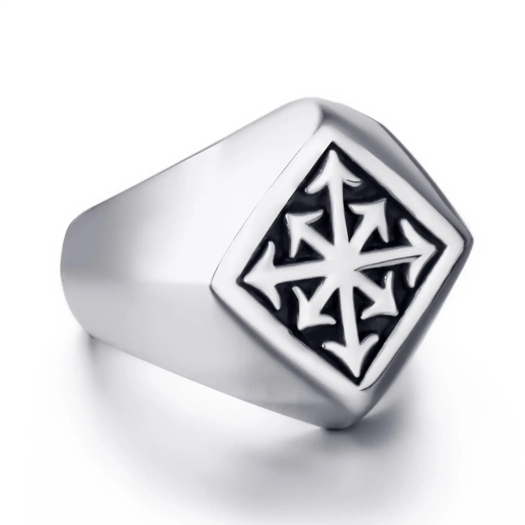 Мужские кольца Elfasio из нержавеющей стали готические волшебные с 8 острыми