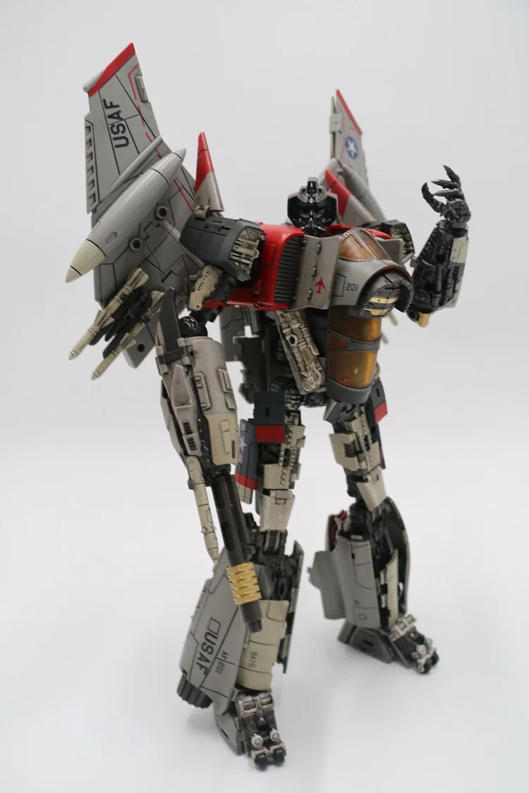 Transformation Toy Fighter Deformation Machine SX-01 Hornet Gaiden Movie Version Lightning Starscream Full-coating Model | Игрушки и