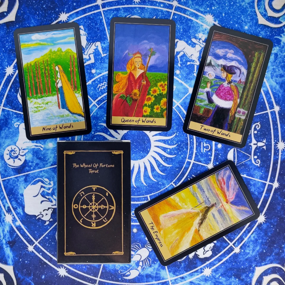The Wheel Of Fortune Tarot Cards пропасть пророчеств в английском стиле развлечение настольная