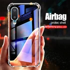 Чехол для samsung galaxy a02 sm-a022f, 6,5 дюйма, прозрачный, мягкий, силиконовый, противоударный