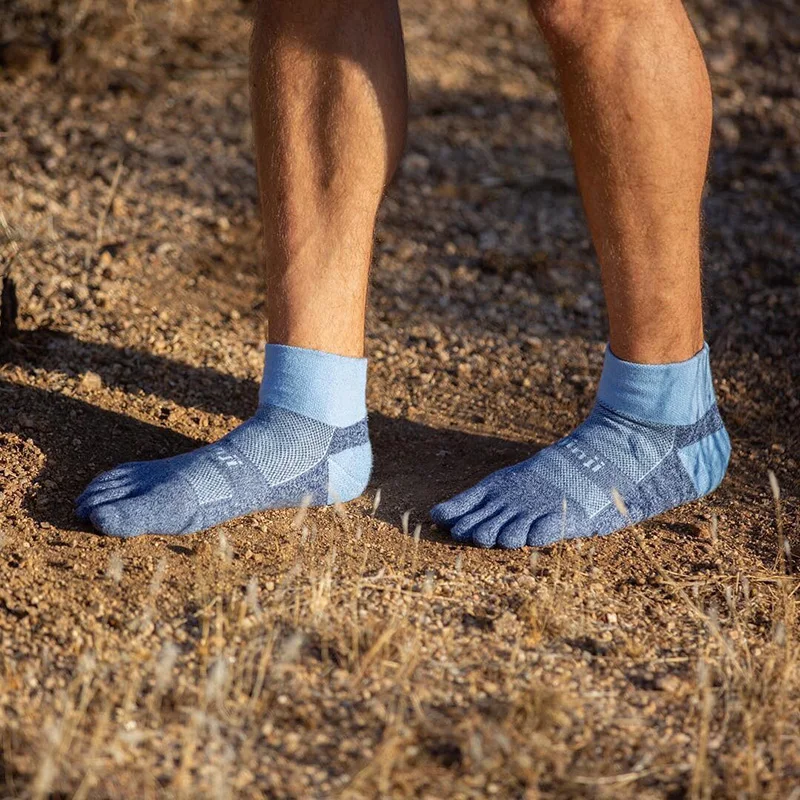 Кроссовки INJINJI с пятью пальцами носки 2019 Нескользящие быстросохнущие теплые для