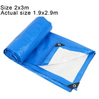 blue white pe tarpaulin rainproof cloth garden outdoor awning shade sail boat truck canopy pet dog house cover waterproof cloth