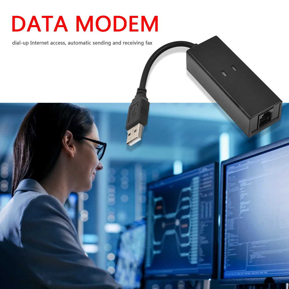 Внешний Dial Up Voice Fax данных модем 56K usb кабель для передачи данных/факс телефона один