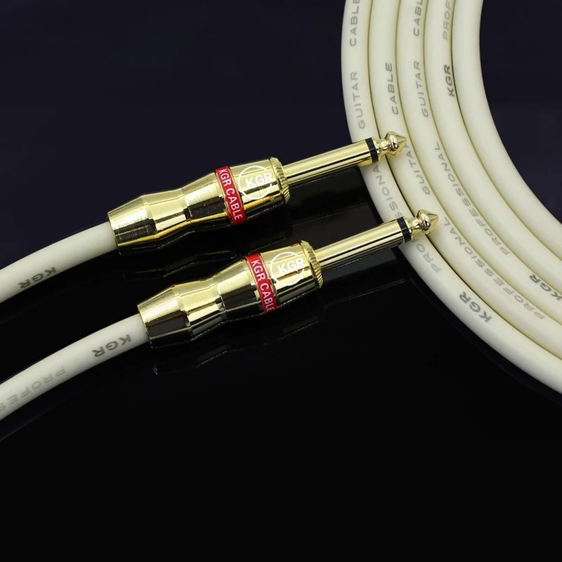 Kgr кабель для гитары линия защита от шума Hi-Fi инструмент бас электронное пианино |