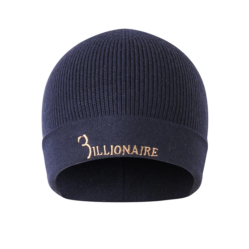 Billionaire Hat cap men's 2019 new winter fashion embroidery elasticity cotton thick comfort high quality gentlman free shipping