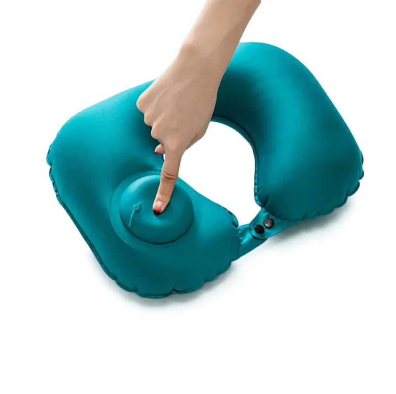 U образная Автоматическая надувная подушка для путешествий шеи автомобильные