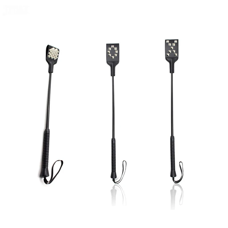 Черная плетка из искусственной кожи для связывания с ресницами весло шлепки