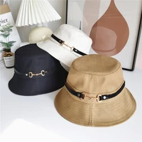 unisex cotton bucket hats for women summer sunscreen panama hat men sunbonnet fedoras outdoor fisherman hat beach cap sun hat