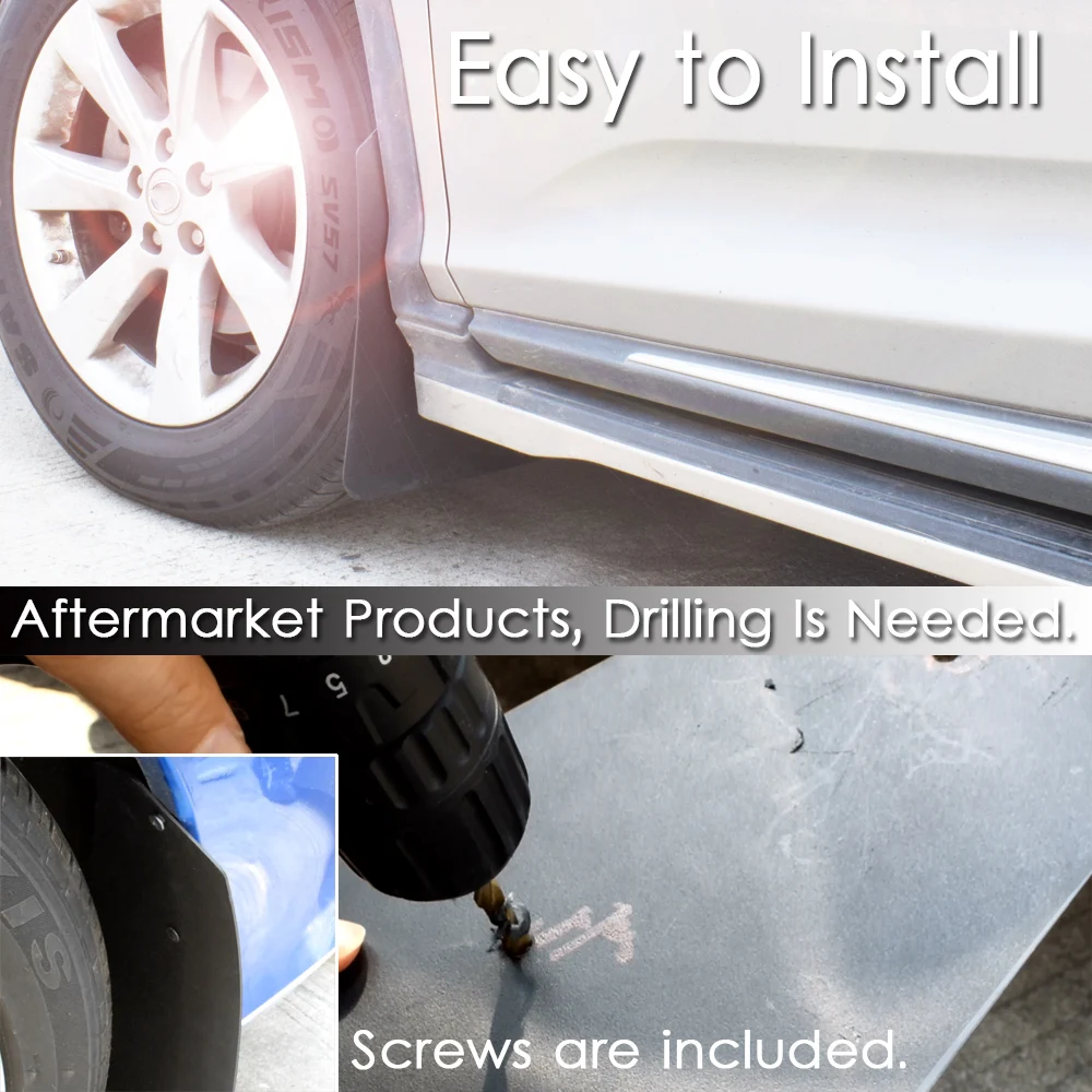 For Nissan X-Trail Rogue Qashqai Sunny Juke Titan Frontier March Xterra Tiida Pulsar Mud Flaps Mudflaps Splash Guards Mudguards |