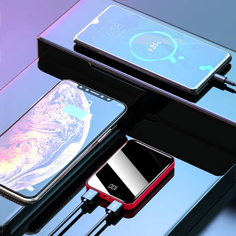 30000mah power bank mini fast charging power bank portable battery charger poverbank is suitable for phone and android phones free global shipping
