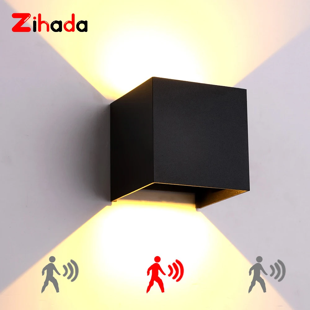 Светодиодный настенный светильник с пассивным инфракрасным датчиком движения