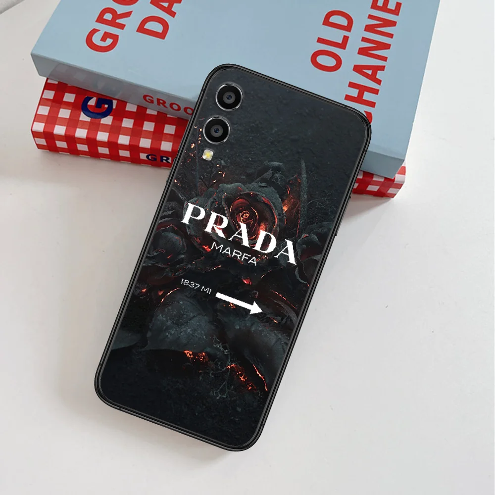 

Italy Luxury Brand Fashion Trend Phone Case For Huawei Honor 6A 7A 7C 8 8A 8X 9 9X 10 10i 20 Lite Pro Play black Cell Tpu Etui