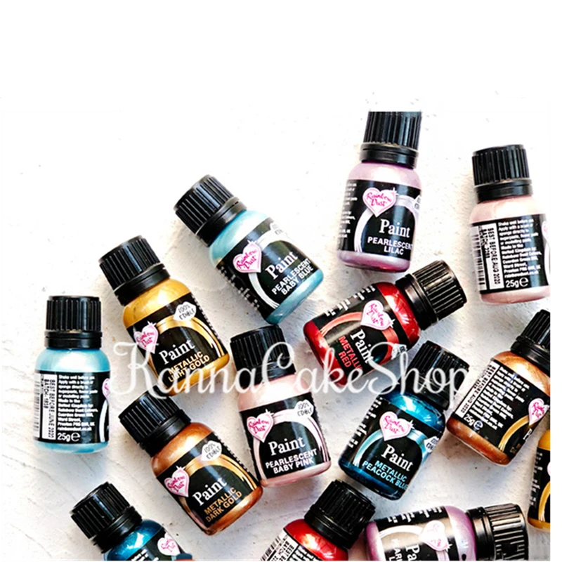 Радужная пыль съедобный пигмент с перламутровым пигментом для покраски