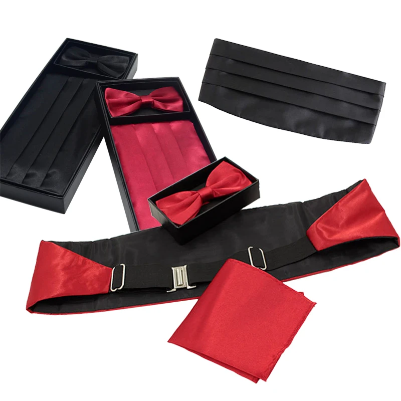 Мужской кушак галстук-бабочка карманные квадраты свадебные мужские наборы с