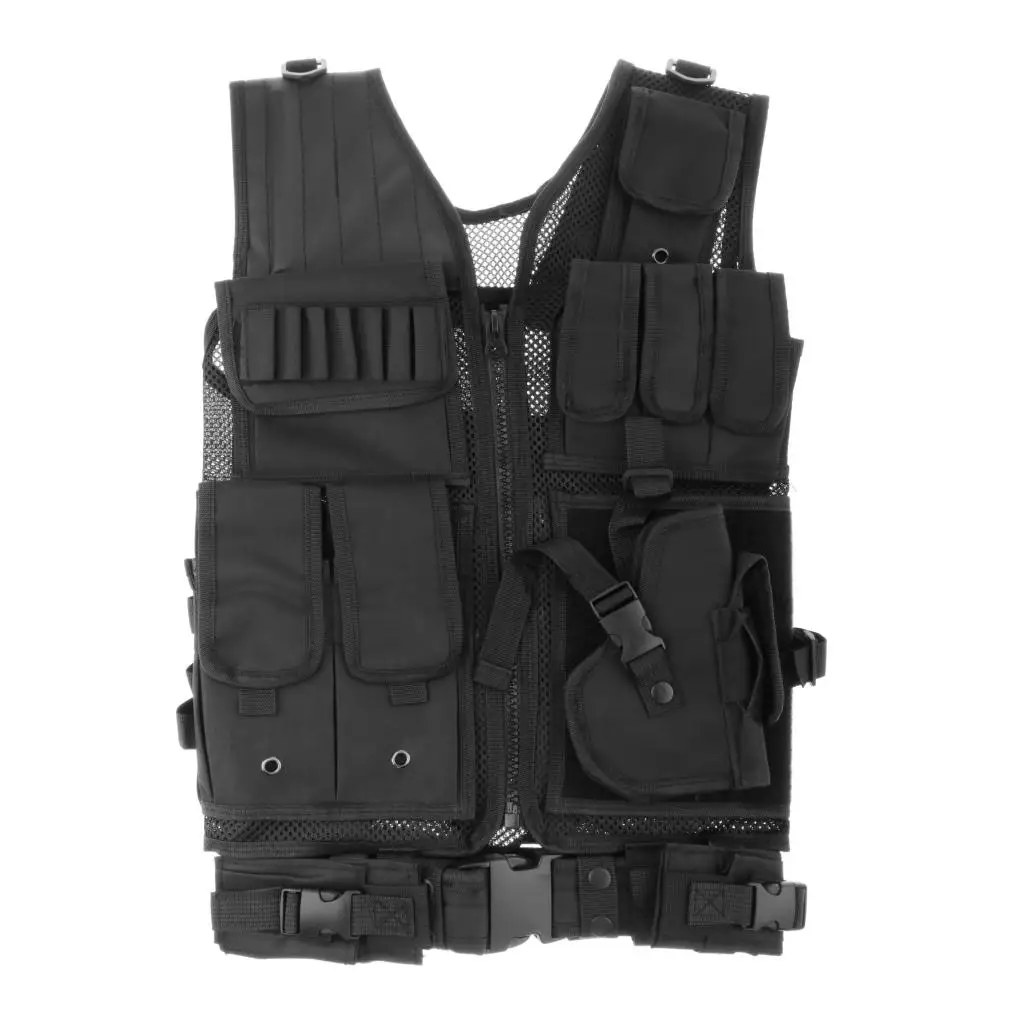 Открытый игровой охотничий жилет 600D Спортивный Molle для мужчин и женщин пеший